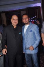 Anupam Kher, Gulshan grover at J & K bash to invite Bollywood to Kashmir in Taj Lands End on 30th April 2015